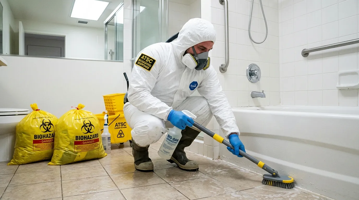 Decontamination equipment deployed for Blood Cleanup in Pacifica